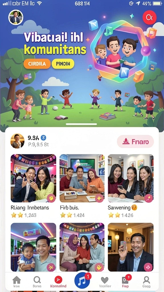 Karakter-karakter unik dengan kemampuan menarik.