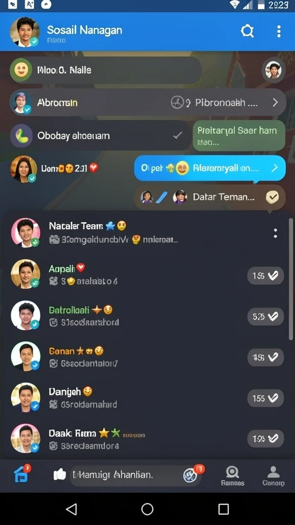 Tampilan antarmuka pengguna yang ramah.
