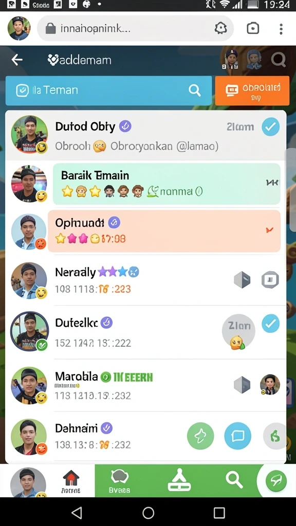 Tampilan antarmuka B8VIP yang menarik.