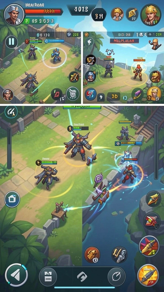 Tampilan mesin slot yang menarik dan colorful.