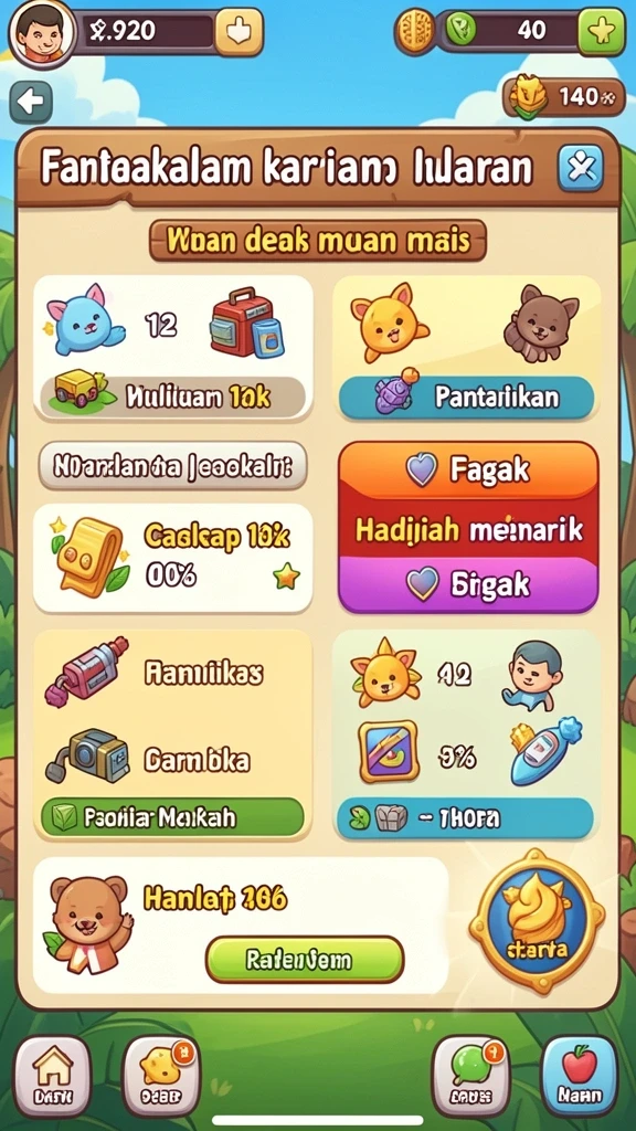 Tampilan utama aplikasi DJARUM4D yang menarik dan mudah dinavigasi.