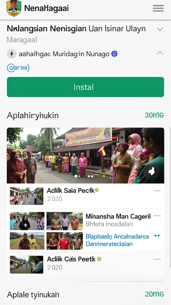 Interaksi komunitas yang menyenangkan.