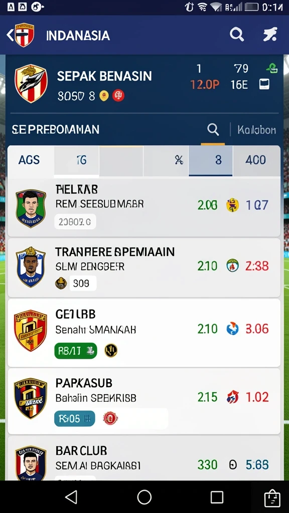 Tangkapan layar menampilkan grafis yang menarik dan interaktif.