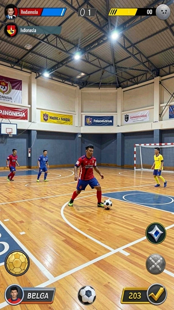 Gambaran tentang fitur komunitas yang memungkinkan kolaborasi antar pemain.