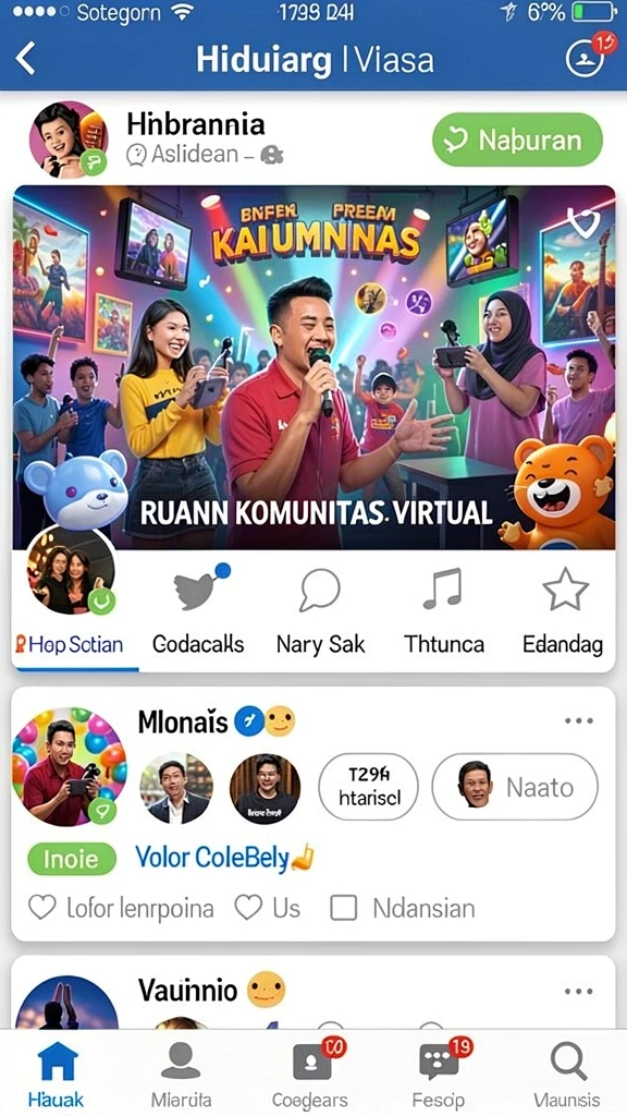 Tantangan seru di setiap level yang harus dihadapi.