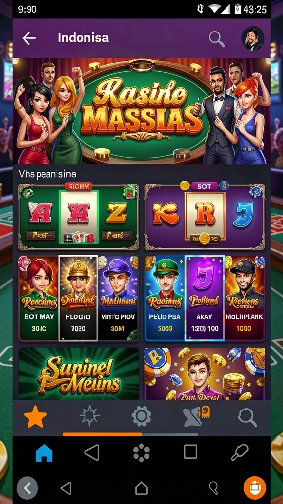 Berbagai karakter menarik dengan kemampuan unik.