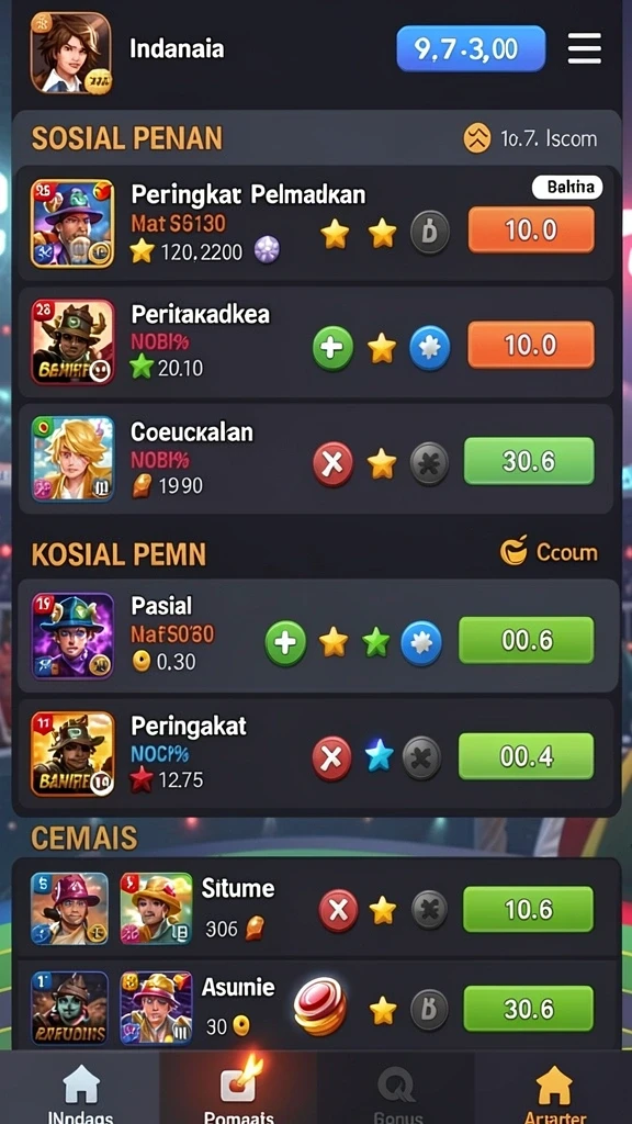 Keseruan bermain bersama teman secara online.