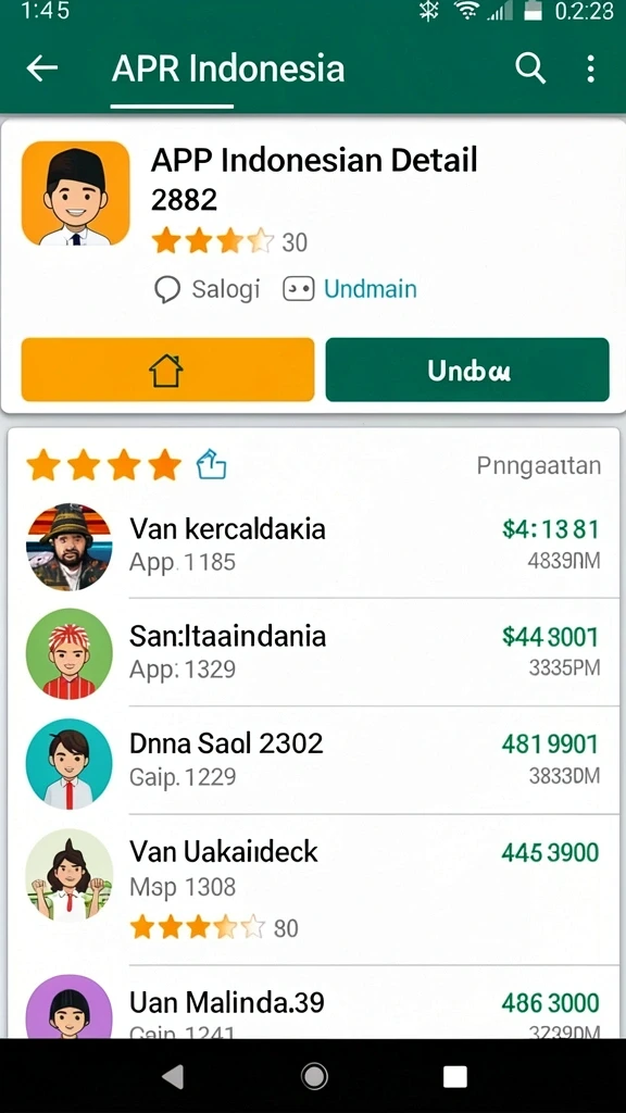 Menu navigasi yang mudah dijelajahi dan intuitif.