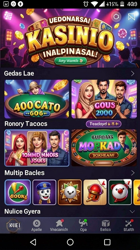 Screenshot fitur mode tantangan tim yang seru.