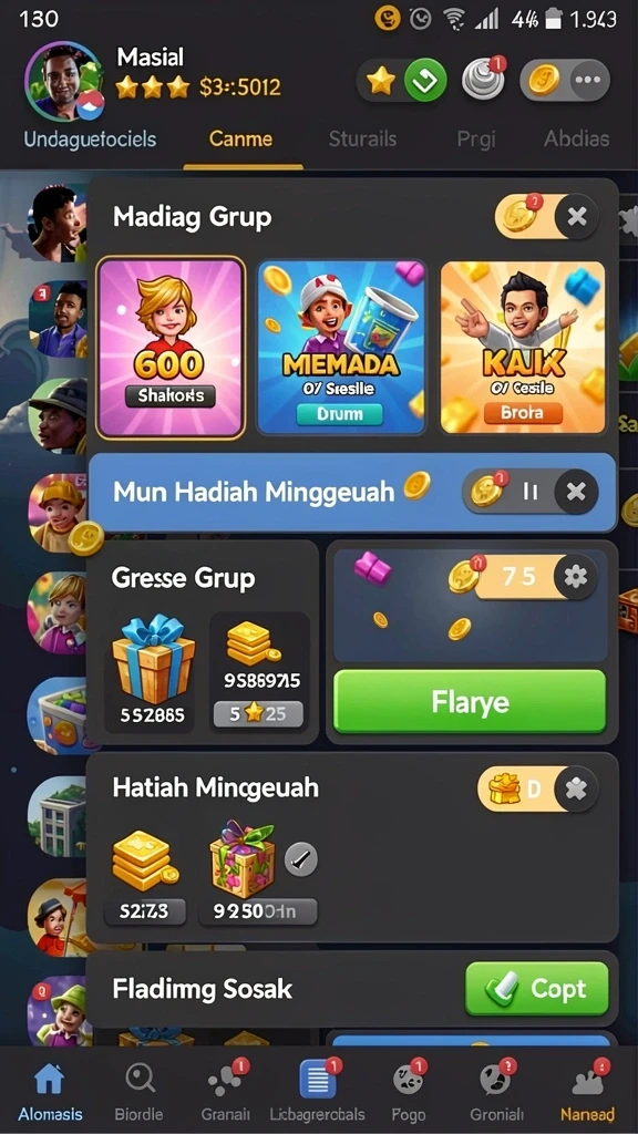 Desain level baru yang memukau dan menantang.