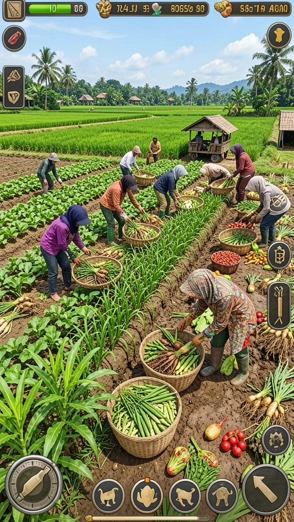 Variasi permainan yang seru dan menghibur.