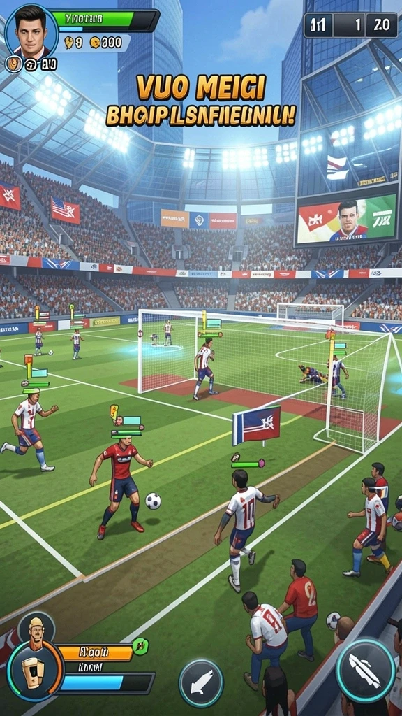 Screenshot menunjukkan mode multiplayer yang seru.