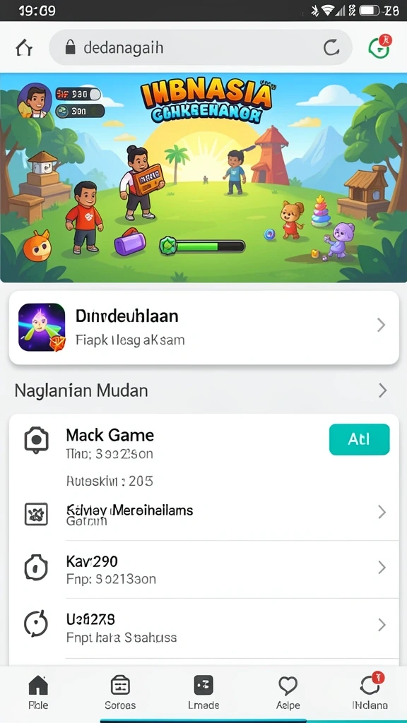 Karakter unik dengan kemampuan masing-masing.