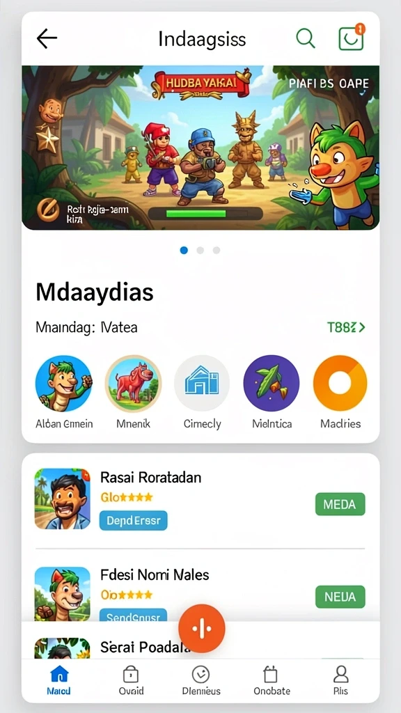 Tampilan antarmuka yang sederhana dan ramah pengguna.