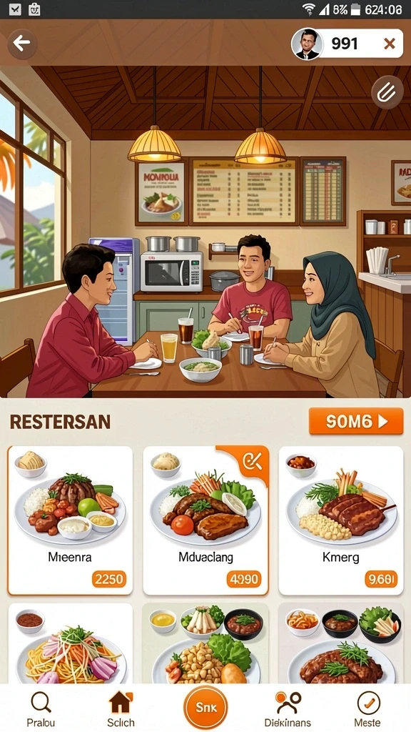 Bergabunglah dengan teman untuk melawan monster kuat.