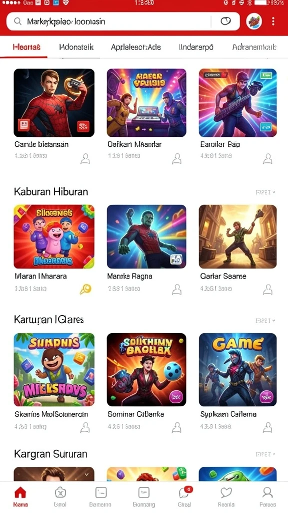 Fitur kompetisi online yang mendebarkan.