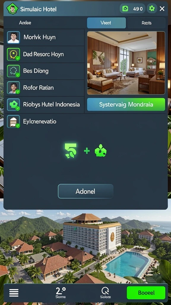 Screenshot menampilkan tampilan antarmuka pengguna yang intuitif.