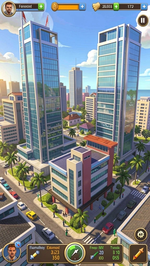 Pengaturan level yang menantang dan menarik.