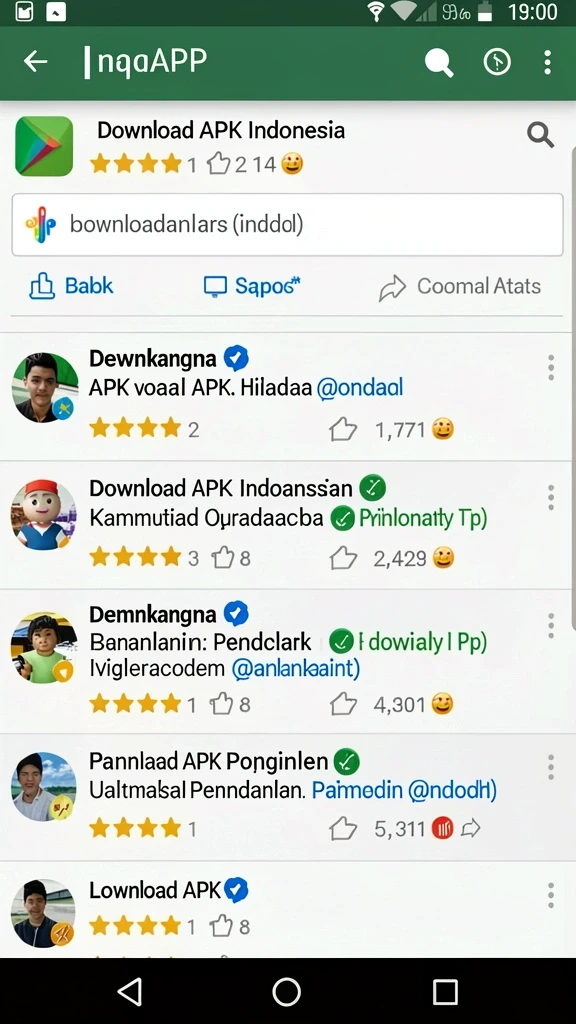 Pengguna dapat memilih karakter dengan mudah.