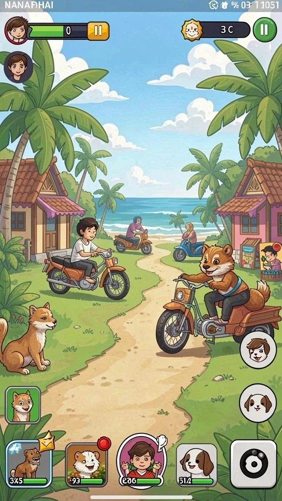 Mode multiplayer yang menantang dan seru.
