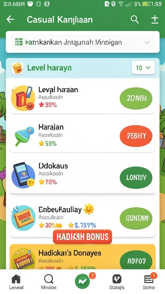 Grafis yang memukau dalam setiap tampilan.