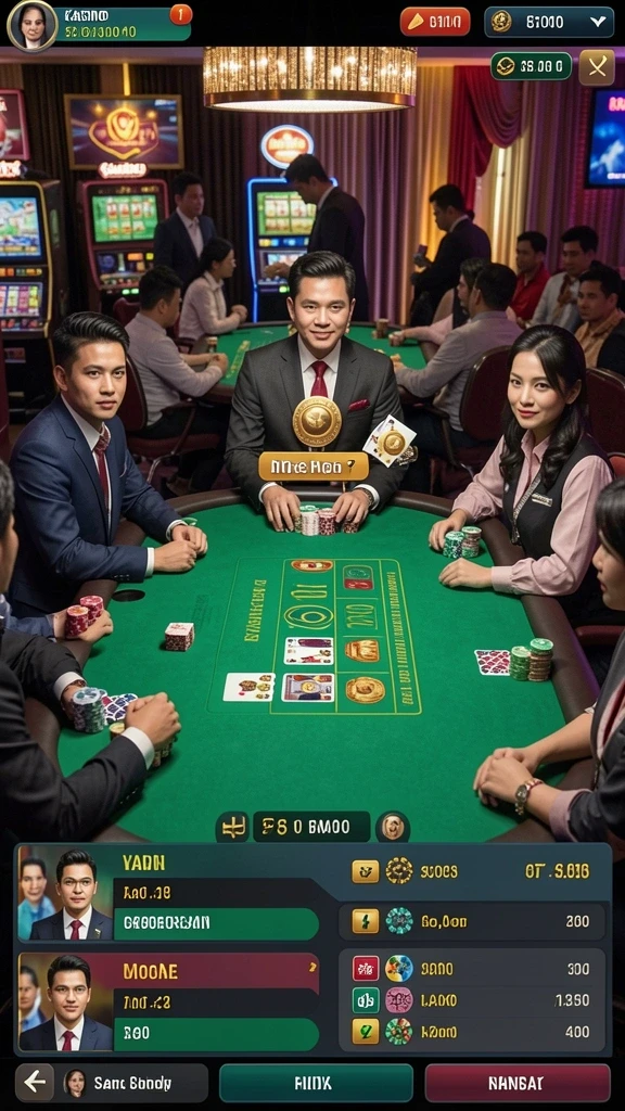 Karakter yang beragam dengan desain yang unik.