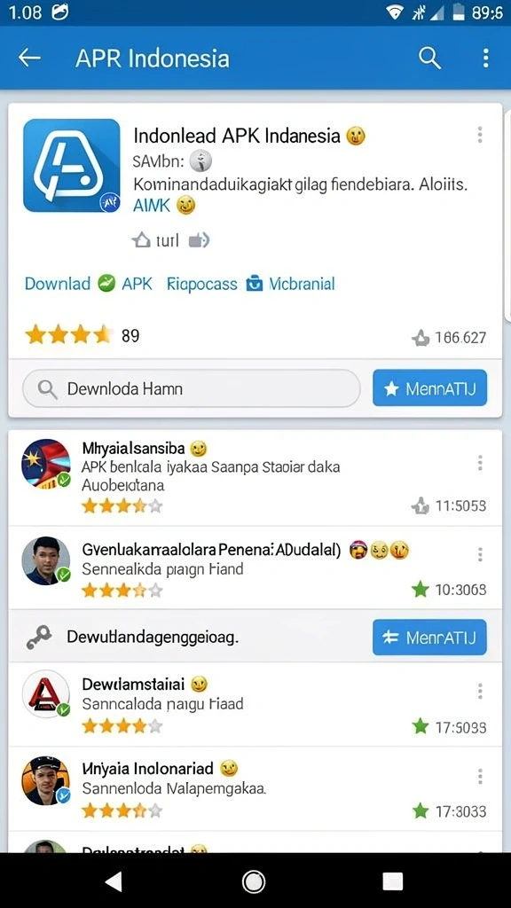 Interaksi karakter dengan pemain lain.