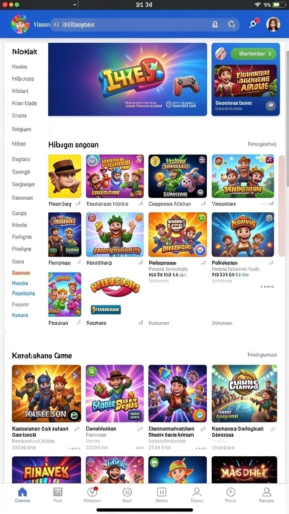 Bersemain dengan teman di QGLUCKY.