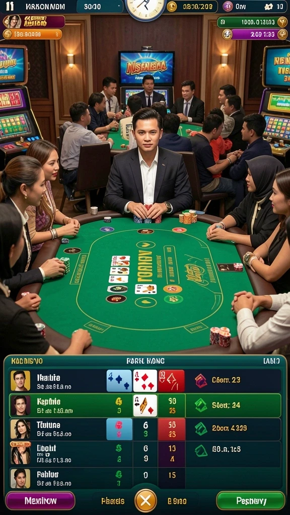 Menu interaktif yang mudah digunakan.