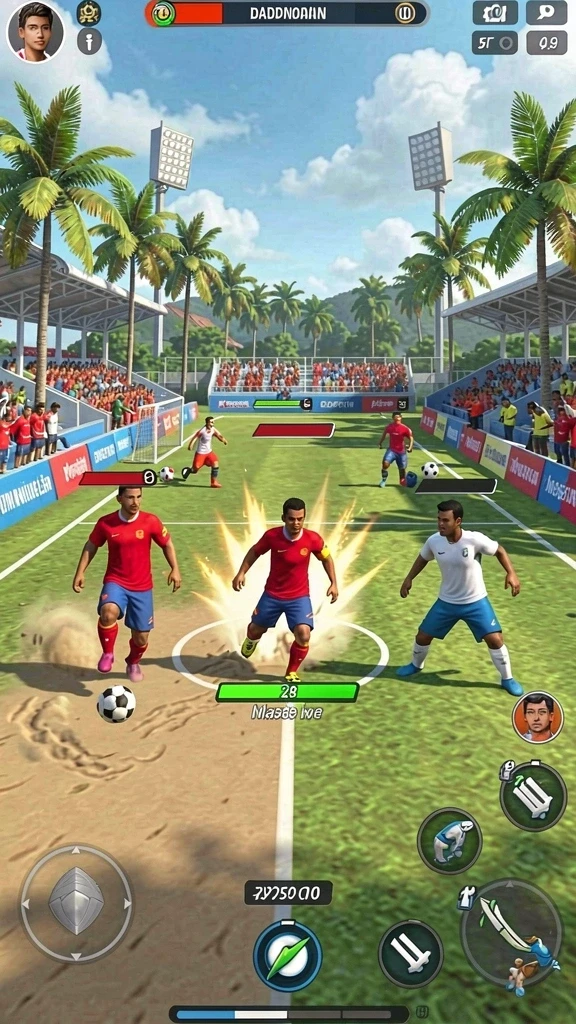 Tampilan awal game yang menarik perhatian.