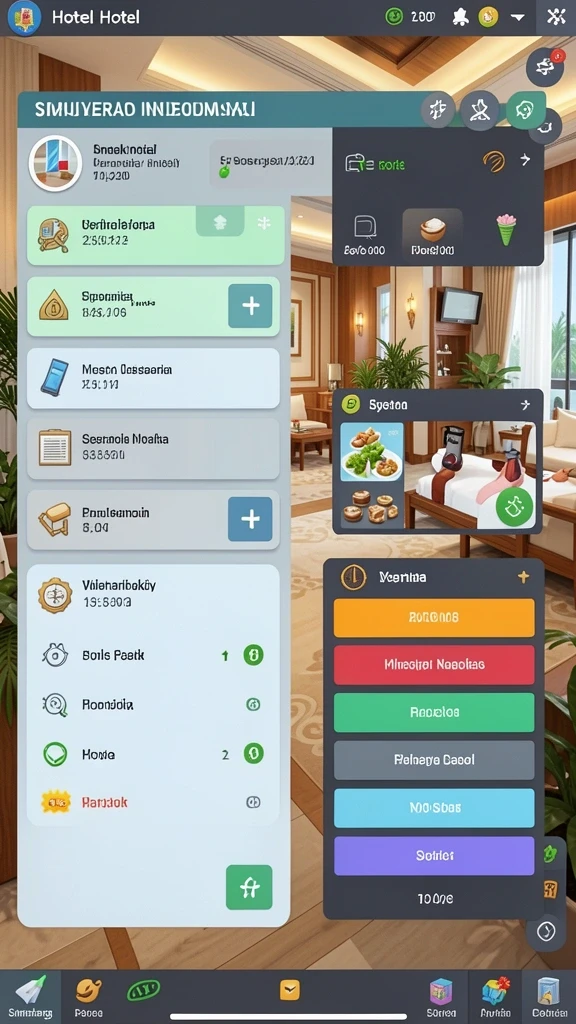 Screenshot menampilkan interaksi pemain di dunia RAJASTAR.