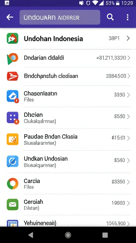 Tampilan antarmuka yang mudah digunakan.