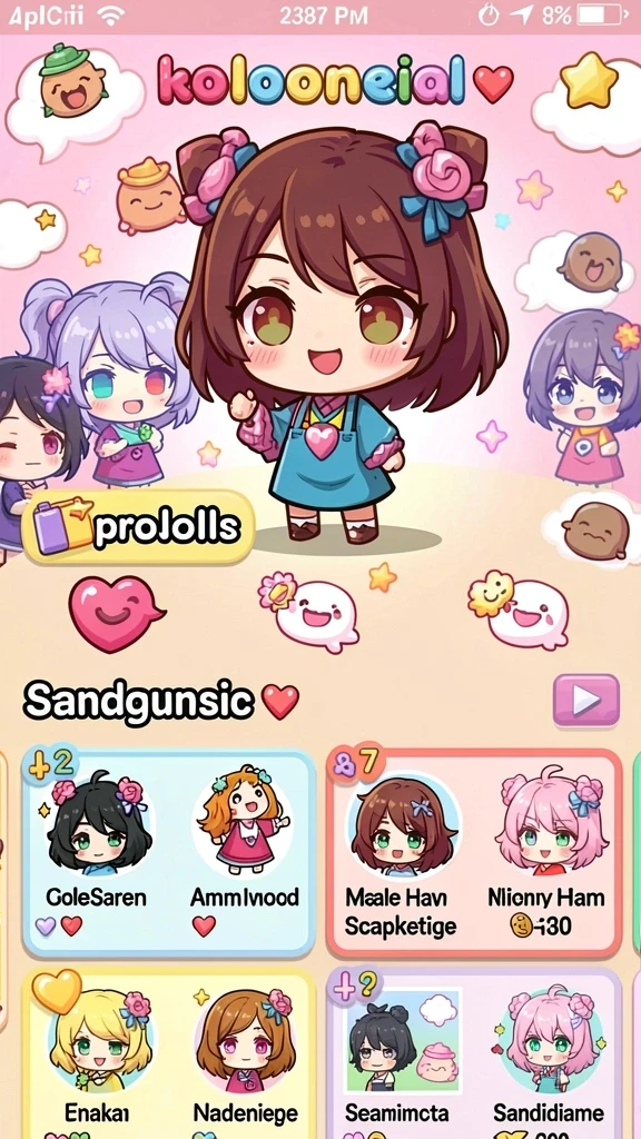 Screenshot menampilkan tampilan dunia yang indah di RPLOOT.