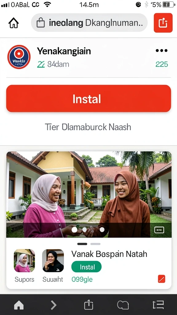 Screenshot menunjukkan menu hadiah yang menarik di RPLOOT.