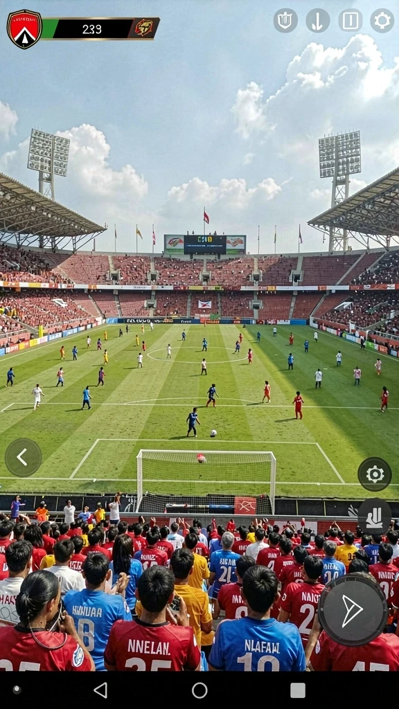 Tangkapan layar karakter utama SL999 dalam aksi.