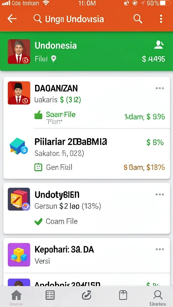 Tampilan antarmuka yang ramah pengguna dan menarik.