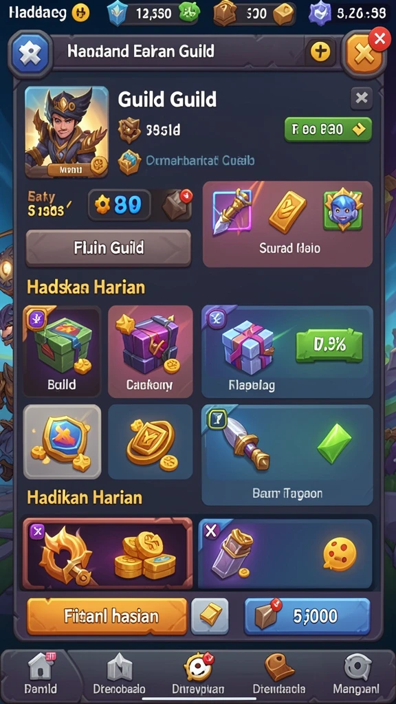 Screenshot menunjukkan momen kemenangan di level sulit.