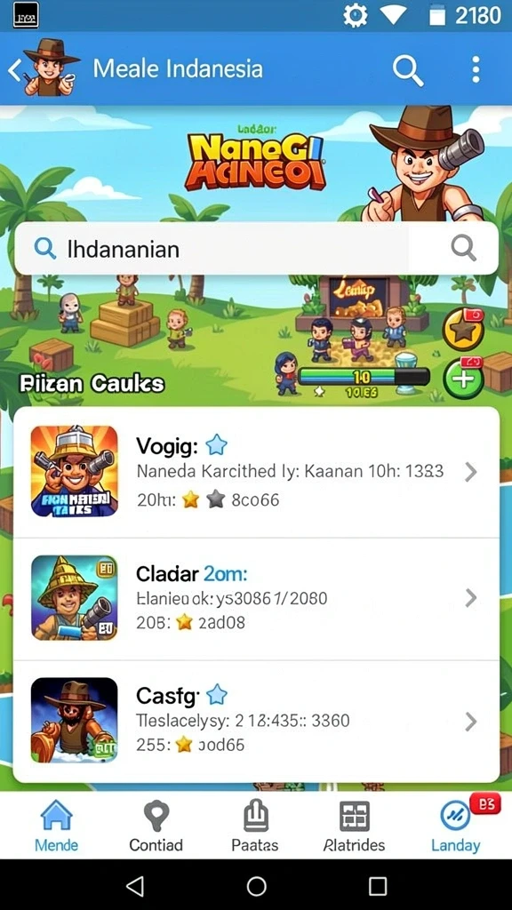 Mode permainan yang bervariasi dan menantang setiap levelnya.