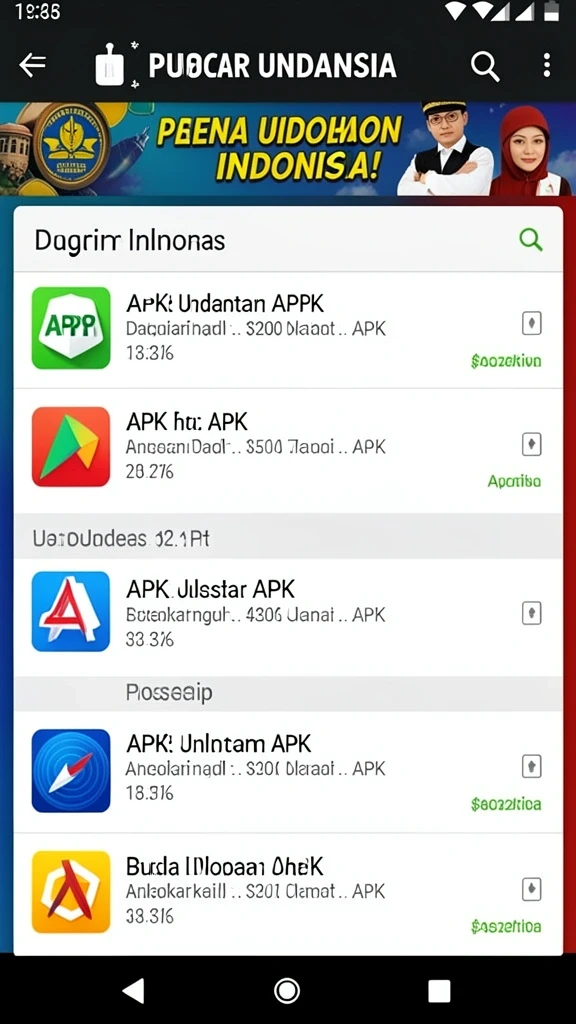 Screenshot menunjukkan level yang menawan dengan grafis epik.