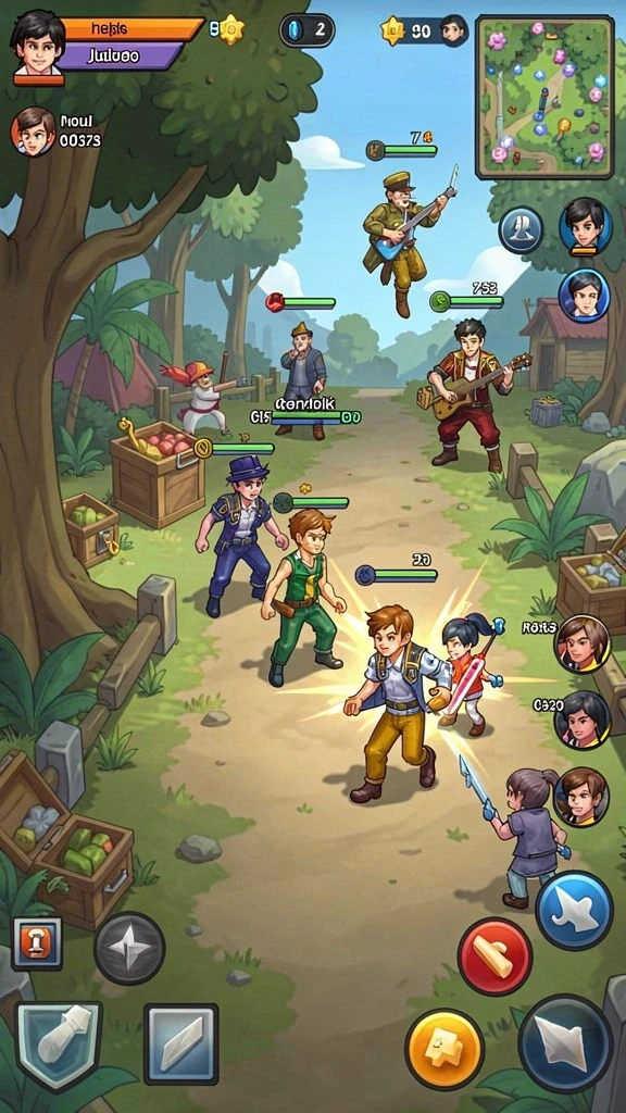Gameplay yang adiktif dengan banyak tantangan.