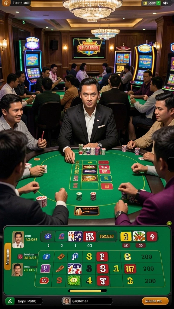 Tampilan antarmuka utama WP888 yang menarik.