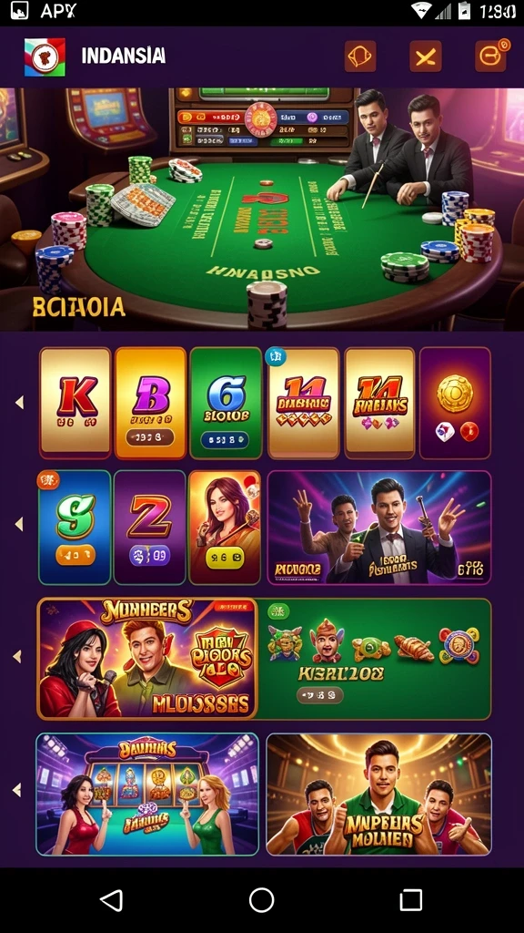 Grafik HD yang memukau meningkatkan pengalaman bermain.