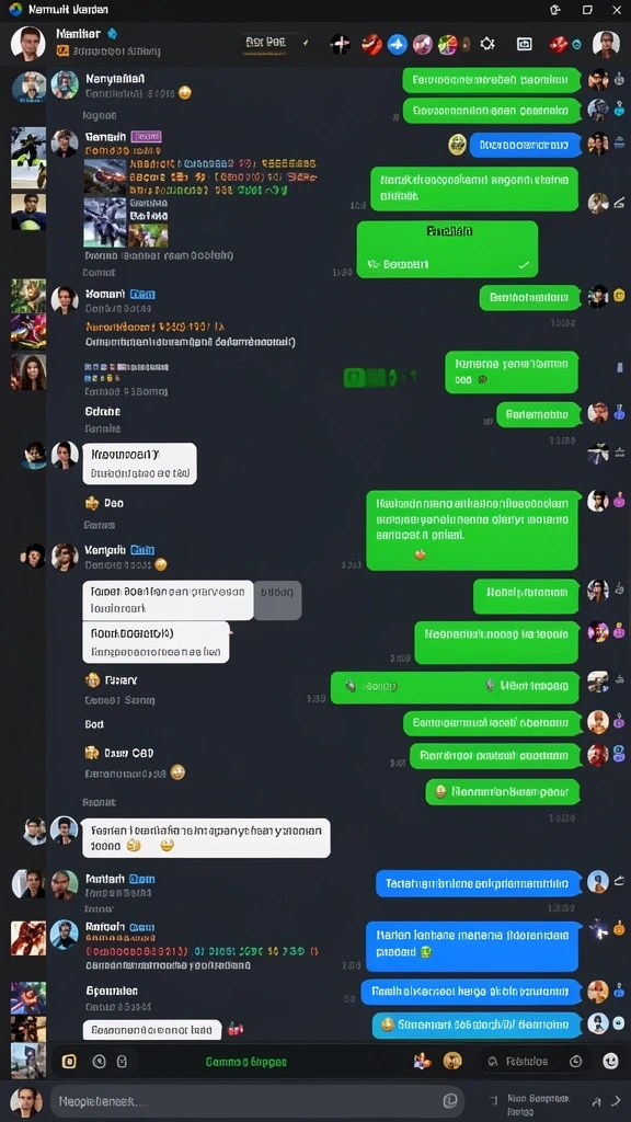 Karakter unik dengan kemampuan luar biasa.